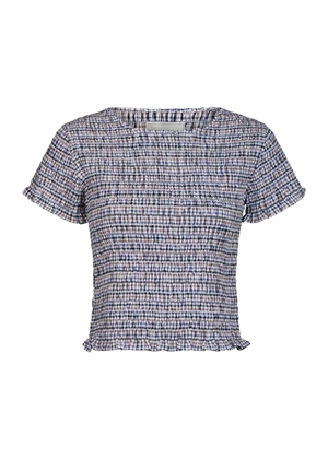 Aletta double check top Blue Neo Noir 